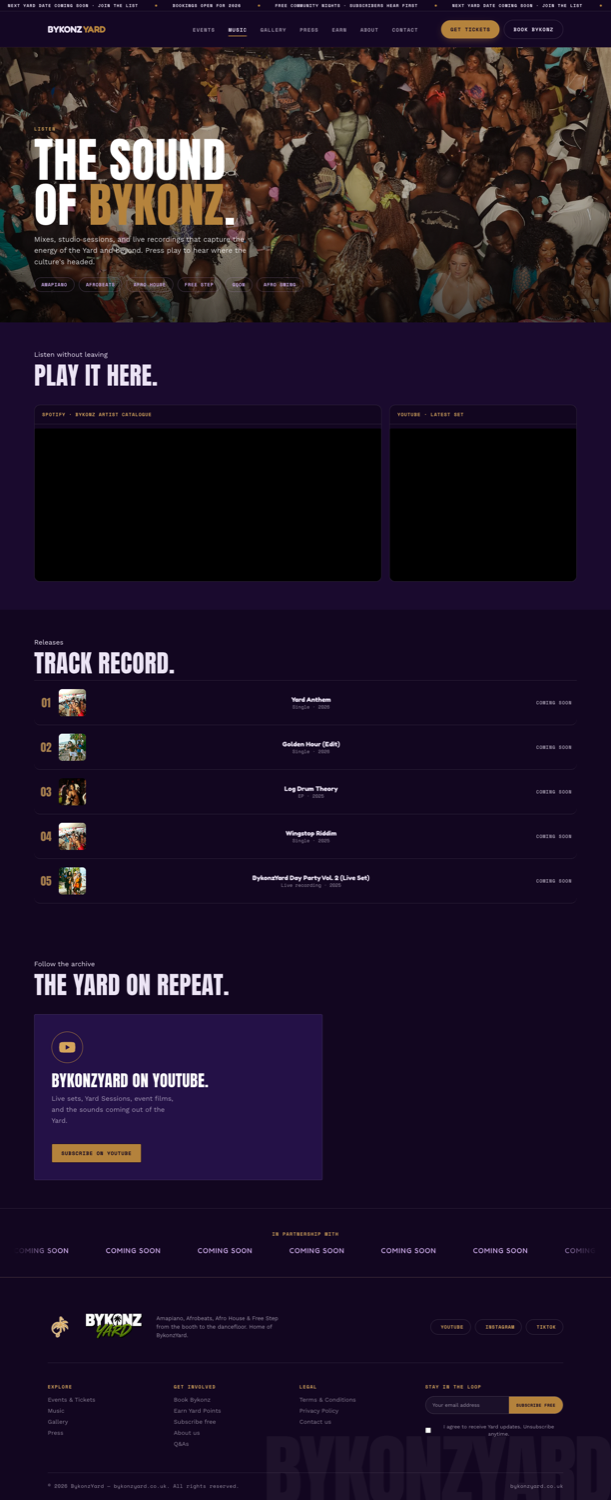 Music before